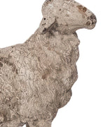 Distressed Ivory Lamb Sculptures, Set of 2, additional view 3