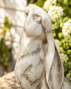 Upward-Gazing Resin Hare Sculpture, additional view 2