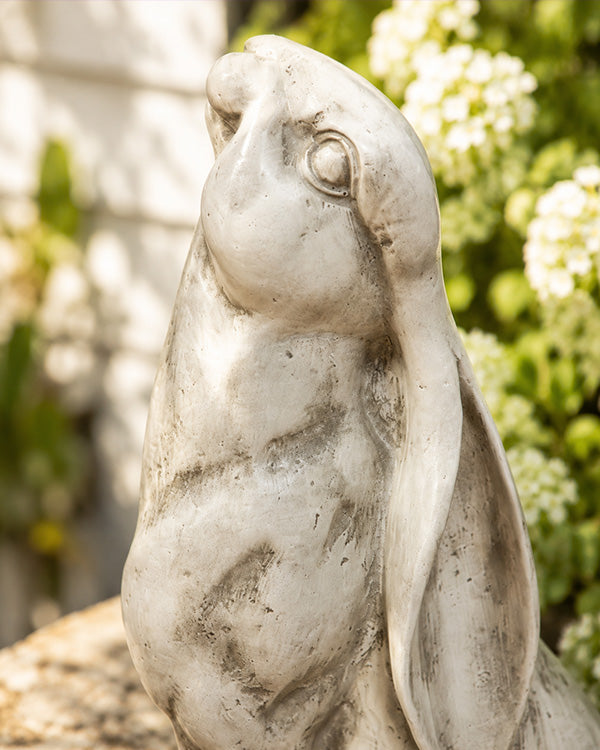 Upward-Gazing Resin Hare Sculpture, additional view 2