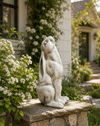 Upward-Gazing Resin Hare Sculpture, additional view 3
