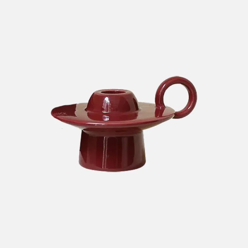 Halo Saucer Ceramic Taper Holder, additional product view 3.