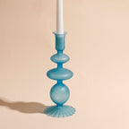 Matte Glass Sculptural Taper Holder, additional product view 4.