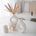Open-Center Round Ceramic Vase, additional view 4