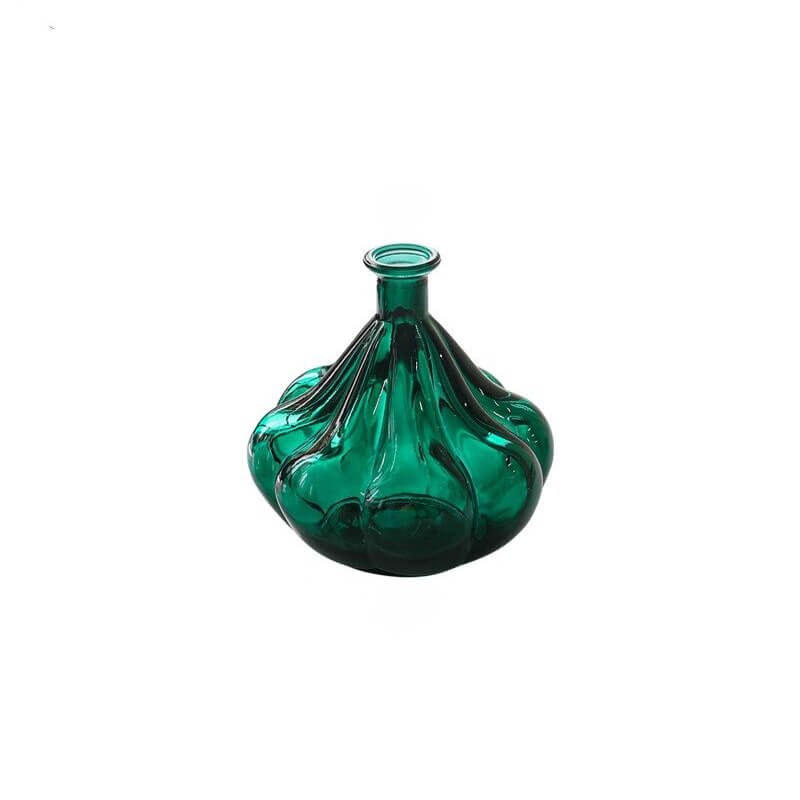 Fluted Bulb Glass Bud Vase, additional view 2